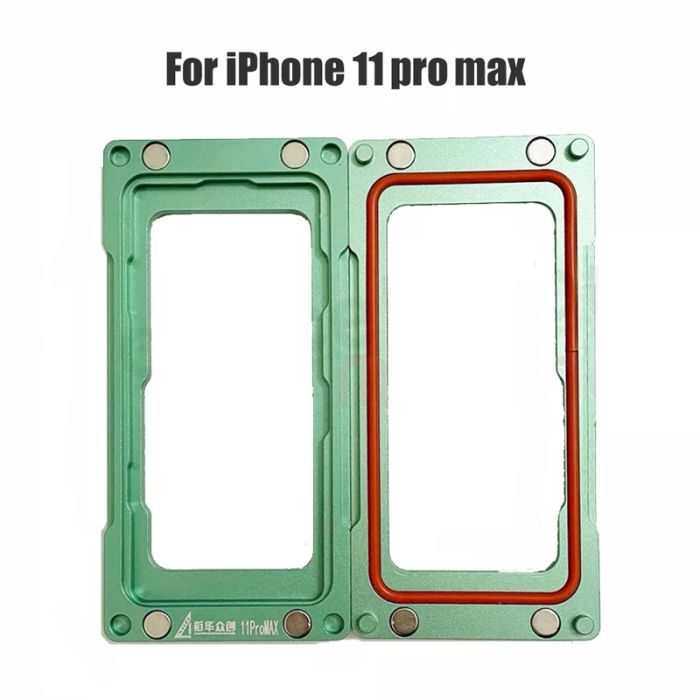 XHZC Metal Magnetic Frame Pressing Clamping mould mold for iPhone 11 Pro and 11 Pro Max
