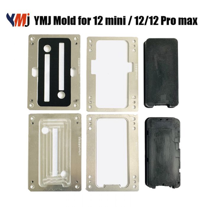 YMJ Laminating Alignment Mold Glass OCA Frame LCD Touch Laminate Mould For iPhone 12mini 12 Pro Max Display Refurbish Repair