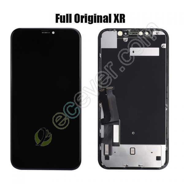 Faruix LCD Touch Screen Digitizer For IPhone 11, 12 Pro Max, 13 Mini, XR – Black – Replacement With Tools