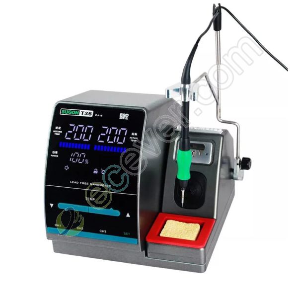 SUGON T36 Nano Soldering Station Automatic Sleep Lead Free With JBC  Soldering Tip