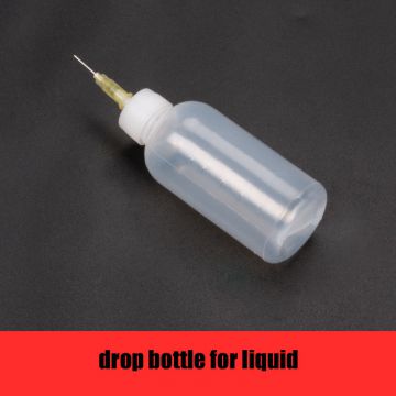 Plastic Liquid bottle For Rosin Solder Flux Paste Dispenser Drop Liquid for repair