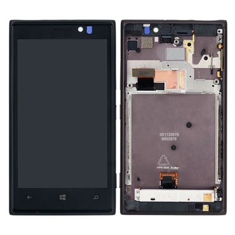 Nokia Lumia 925 LCD Screen Digitizer Assembly with Front Housing